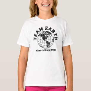 Team Earth: Miembro de la camiseta de 2016