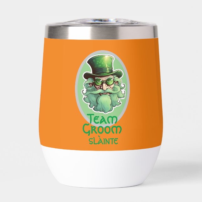 Team Groom leprechaun gnome (Frente)