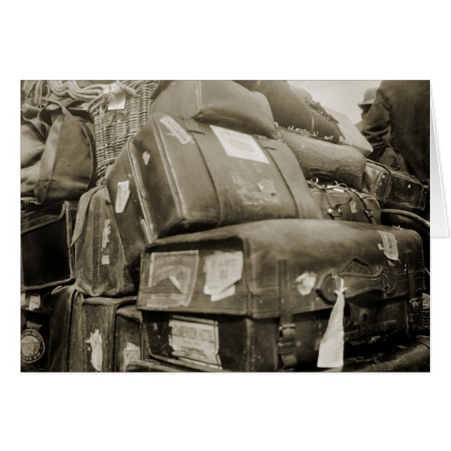 TEAMSTER WAGON SUITCASE DE LOS AÑOS 1890 (Anverso (Horizontal))