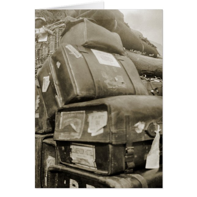 TEAMSTER WAGON SUITCASE DE LOS AÑOS 1890 (Frente)