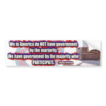 TeaParty Jefferson participa pegatina para el