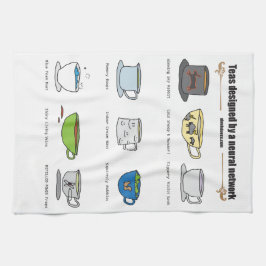 Teas de AI Weirdness - Toalla de cocina