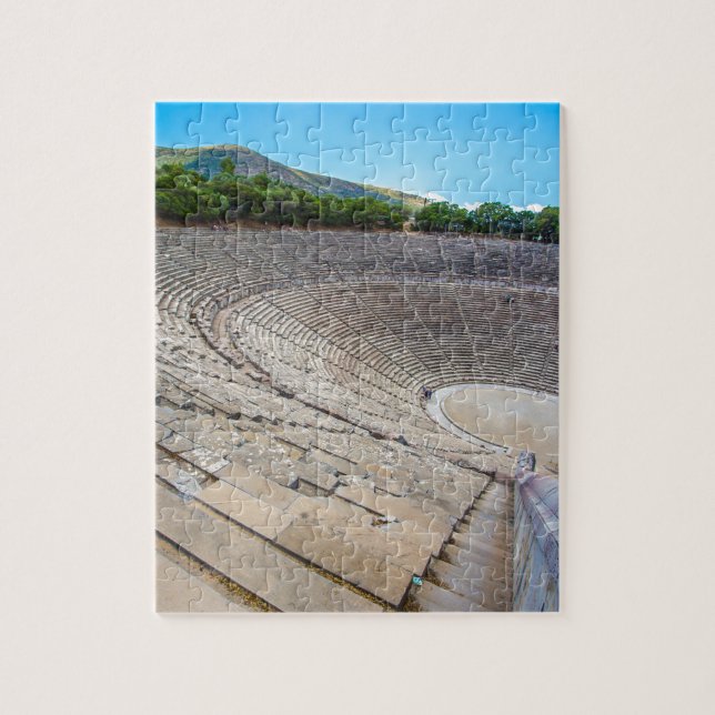 Teatro antiguo de Epidauro Grecia Rompecabezas (Vertical)