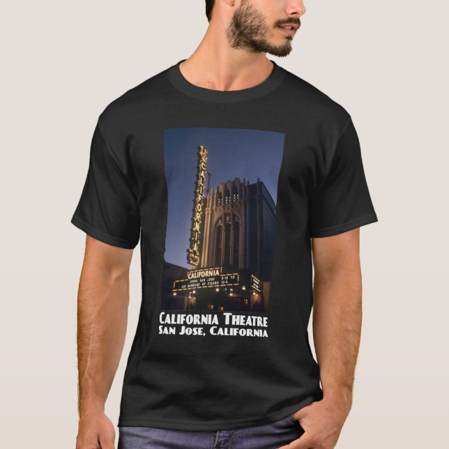 Teatro de California, camiseta de la oscuridad de (Anverso)
