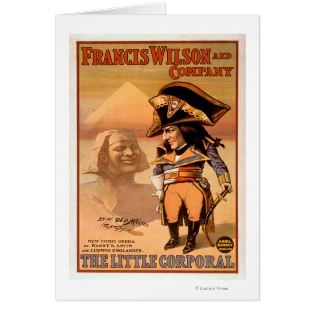 Teatro de esfinge egipcio "El pequeño cabo" (Frente)