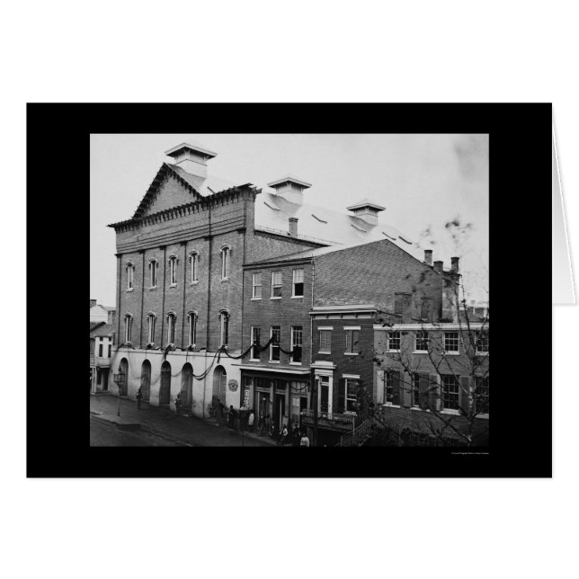 Teatro de Ford, escena de la muerte de Lincoln 186 (Anverso (Horizontal))