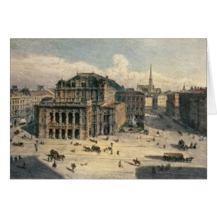 Teatro de la ópera del estado de Viena, c.1869