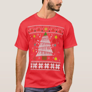 Teatro de piano árbol de Navidad Ugly Xmas Sweater