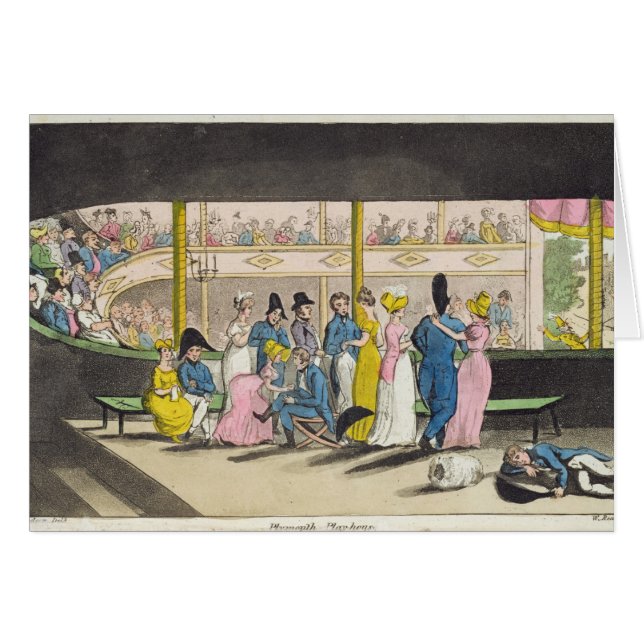 Teatro de Plymouth, placa 'de las aventuras de (Anverso (Horizontal))
