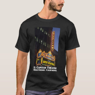 Teatro del EL Capitan, camiseta de la oscuridad de