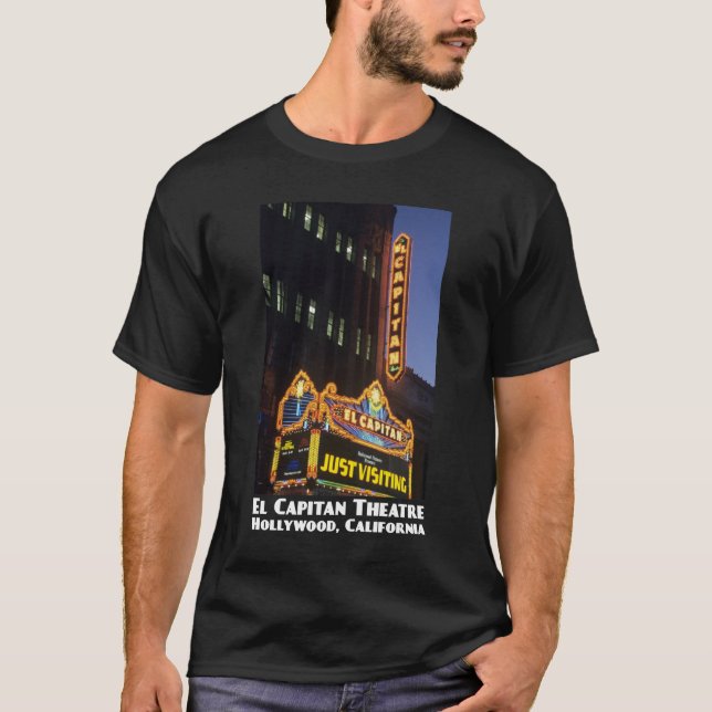 Teatro del EL Capitan, camiseta de la oscuridad de (Anverso)