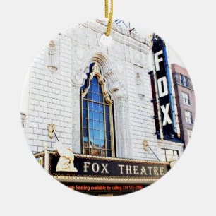 Teatro Fox, St Louis, Ornamento de Navidad,