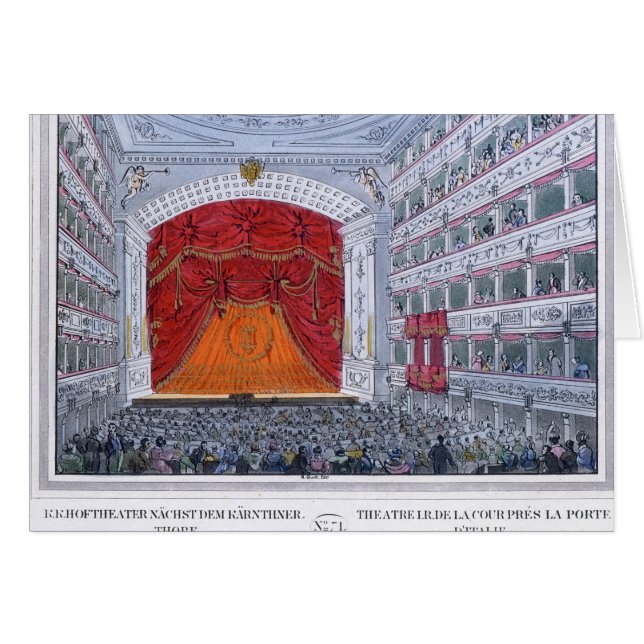Teatro Karntnertor Viena (Anverso (Horizontal))