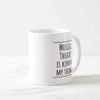 Teatro musical Regalo Copa de Café Mug
