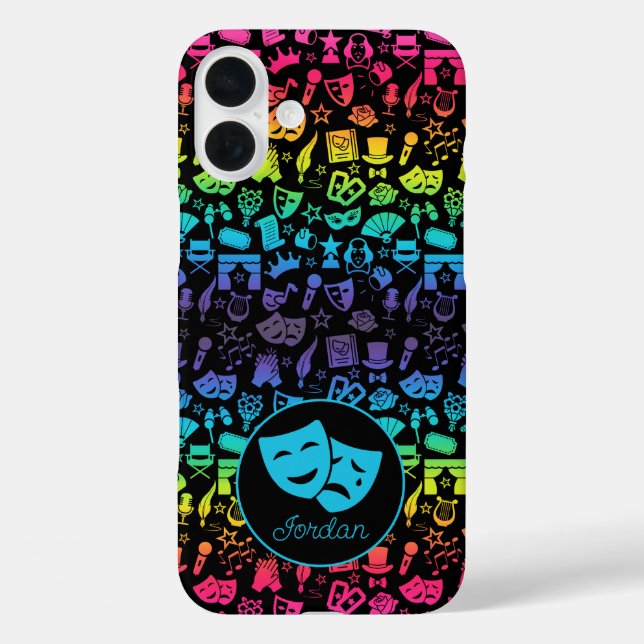 Teatro Rainbow Lover iPhone 16 Plus Funda (Reverso )