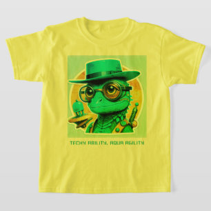 Tech Lizard Lunge Unisex Camisetas