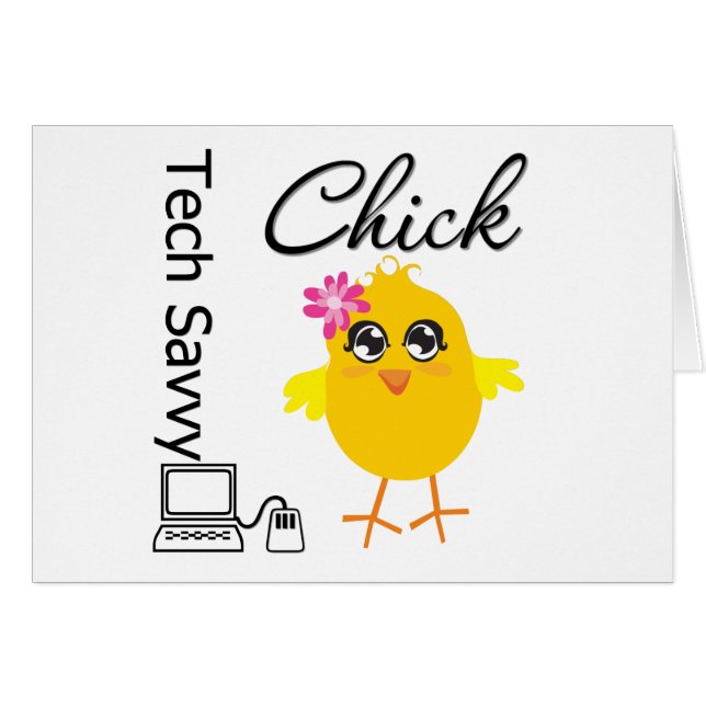 Tech Savvy Chick (Anverso (Horizontal))
