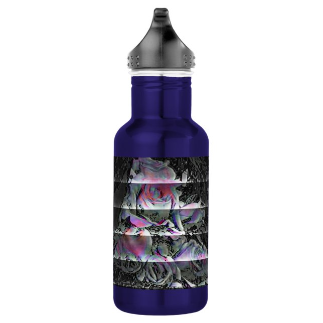 Techno Bouquet  Botella de agua de acero inoxidabl (Derecha)