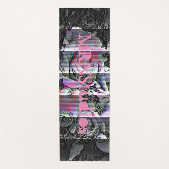 Techno Bouquet Yoga Mat (Anverso)