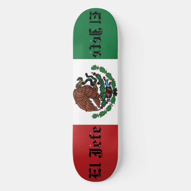 TechNoir Limited "El Jefe" Skateboard Deck (Anverso)