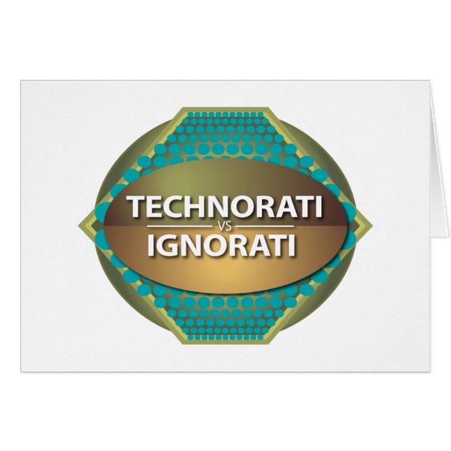 Technorati vs Ignorati (Anverso (Horizontal))
