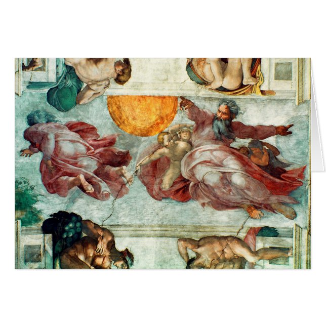 Techo 3 de la capilla de Sistine (Anverso (Horizontal))