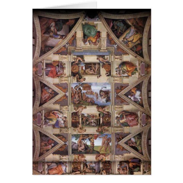 Techo de Capilla Sixtina (Frente)
