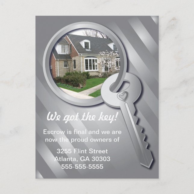 Tecla de plantilla de fotografía gris Anillo de la (Anverso)