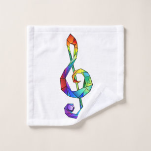 Tecla musical arcoiris tremendo clef