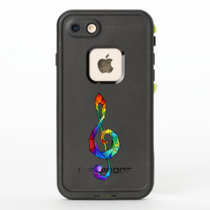Tecla musical arcoiris tremendo clef