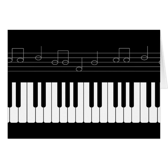 Teclado de piano (Anverso (Horizontal))