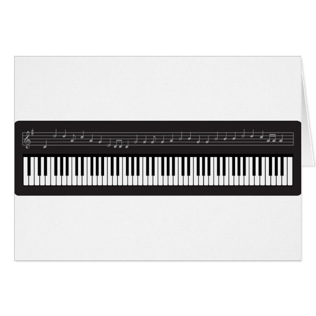Teclado de piano (Anverso (Horizontal))