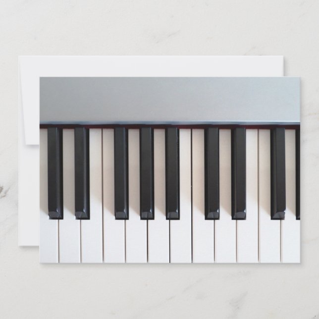 Teclado de piano digital (Anverso)