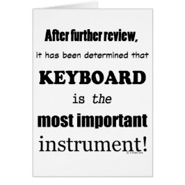 Teclado Instrumento más importante