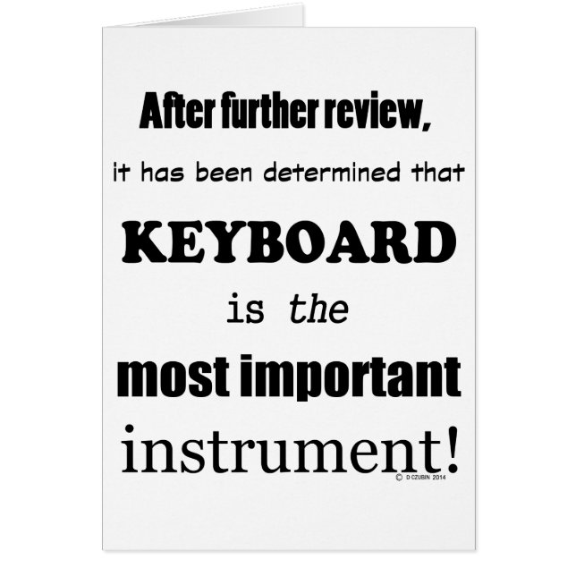 Teclado Instrumento más importante (Frente)