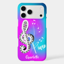 Teclado Piano Treble Clef Music Personalizado