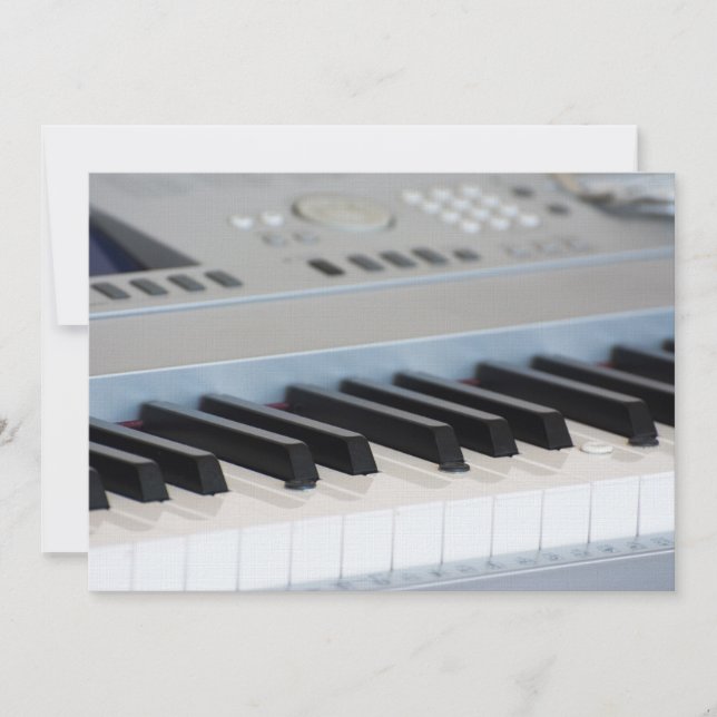 Teclado sintetizador (Anverso)