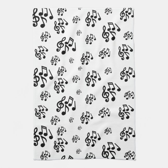 Teclas musicales toalla de cocina americana MoJo (Vertical)