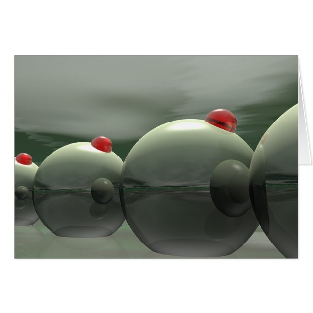 Técnica de aceitunas verdes (Anverso (Horizontal))