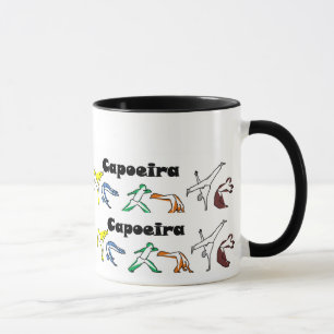 técnicas del capoeira del café de la taza