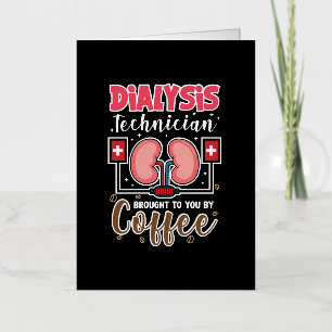 Técnico De Diálisis Traído Por Café