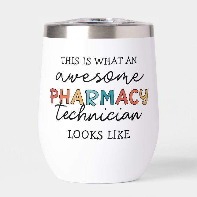 Técnico de Farmacia Asombroso Personalizado (Frente)