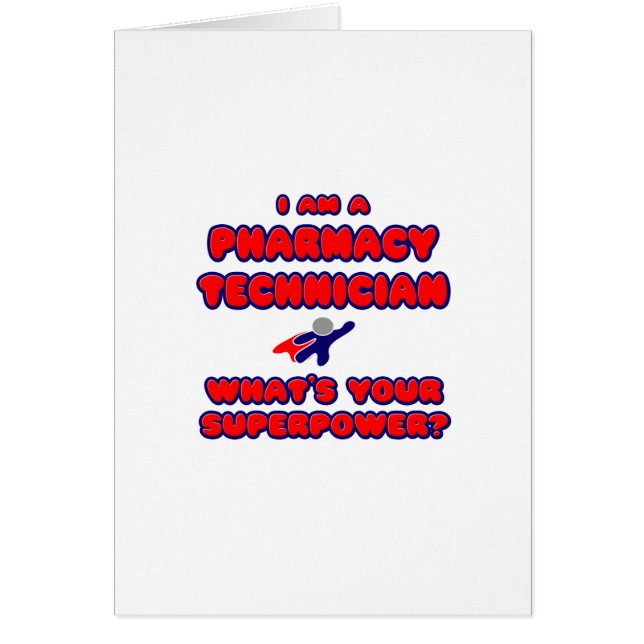 Técnico de farmacia .. ¿Cuál es tu superpoder? (Frente)
