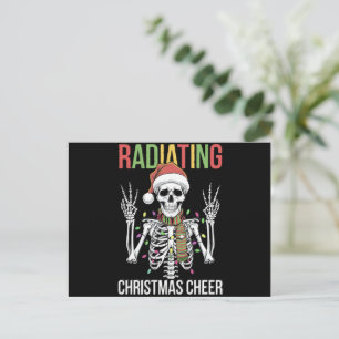 Técnico de rayos X de esqueleto de Santa Navidad R
