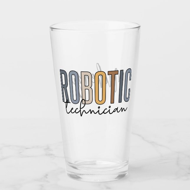 Técnico Robótico Personalizado | Robotic Tech (Anverso)