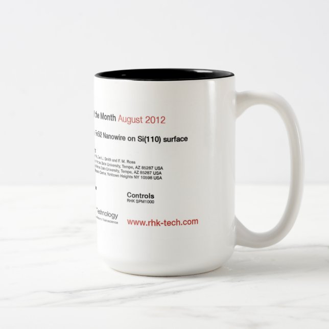 Tecnología de RHK - agosto de 2012 taza de café de (Derecha)