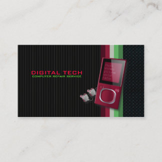 Tecnología digital. Tarjetas de visita de Pod