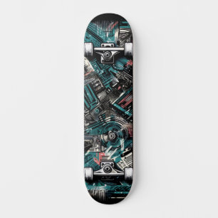 Tecnología Retro-Futurista Tabla de Skate Street A