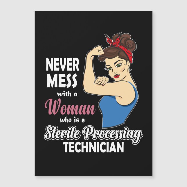 Tecnólogo de procesamiento estéril regalo Mujeres  (Anverso)