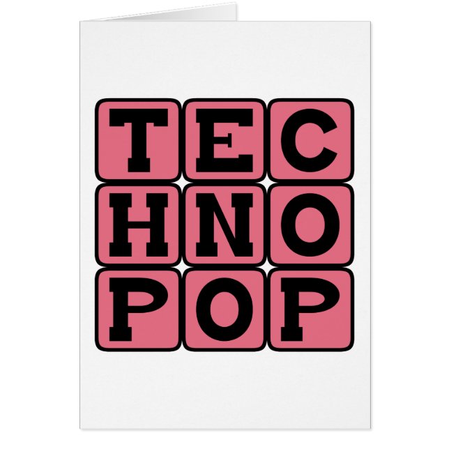Tecnopop, género musical (Frente)